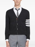 Thom Browne 4-Bar Stripe cashmere cardigan