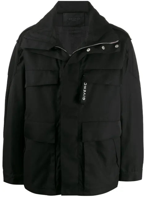 Givenchy rain jacket with hood