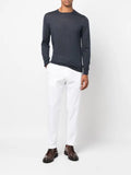 Fedeli crew-neck cashmere-silk jumper