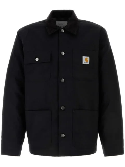 Carhartt WIP Michigan press-stud cotton shirt jacket