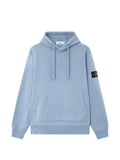 Stone Island 6100062 organic cotton fleece regular-fit hoodie with pouch pocket