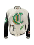 Jeff Hamilton Boston Celtics leather bomber jacket