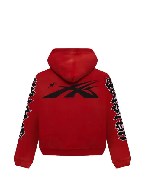 HELLSTAR graphic hooded T-shirt