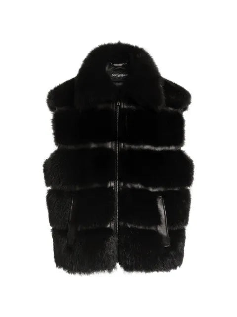 Dolce & Gabbana fur vest