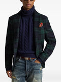 Polo Ralph Lauren tartan-check single-breasted blazer