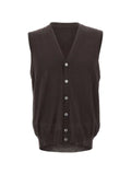 Filippo De Laurentiis V-neck buttoned sweater