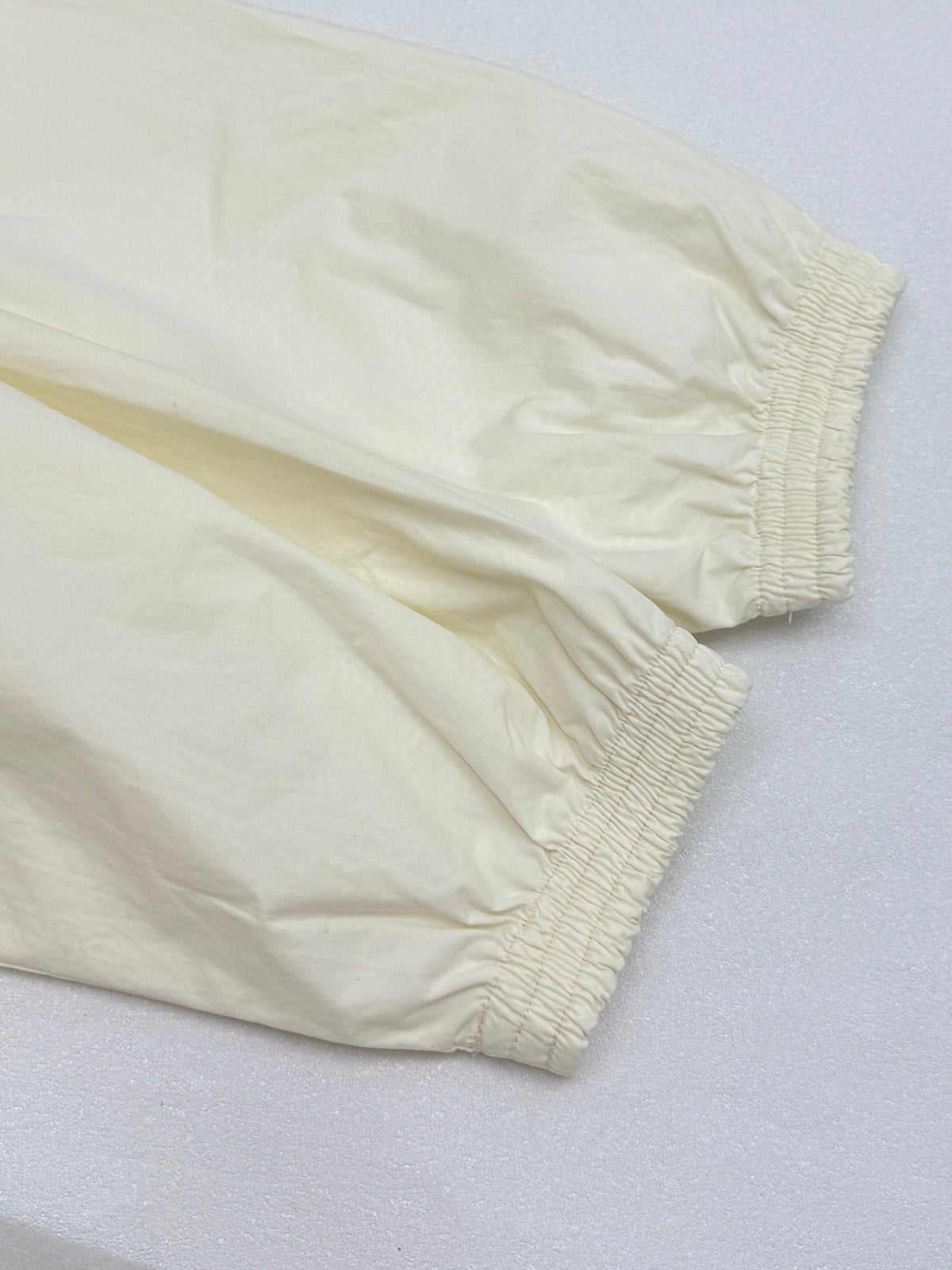 Acne Studios Off‑White Full‑Zip Stand‑Collar Track Jacket
