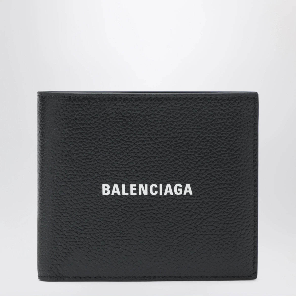 Balenciaga - Black horizontal wallet with logo