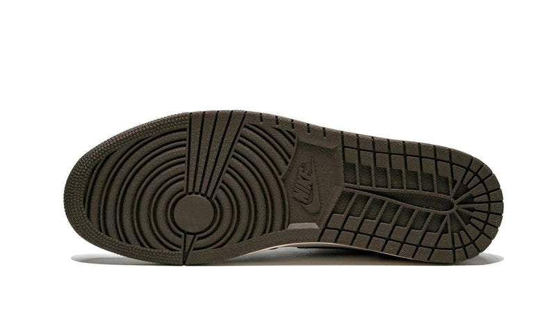 Travis Scott x Air Jordan 1 High OG SP – Reverse Swoosh Mocha Brown & White Cactus Jack AJ1 Collab