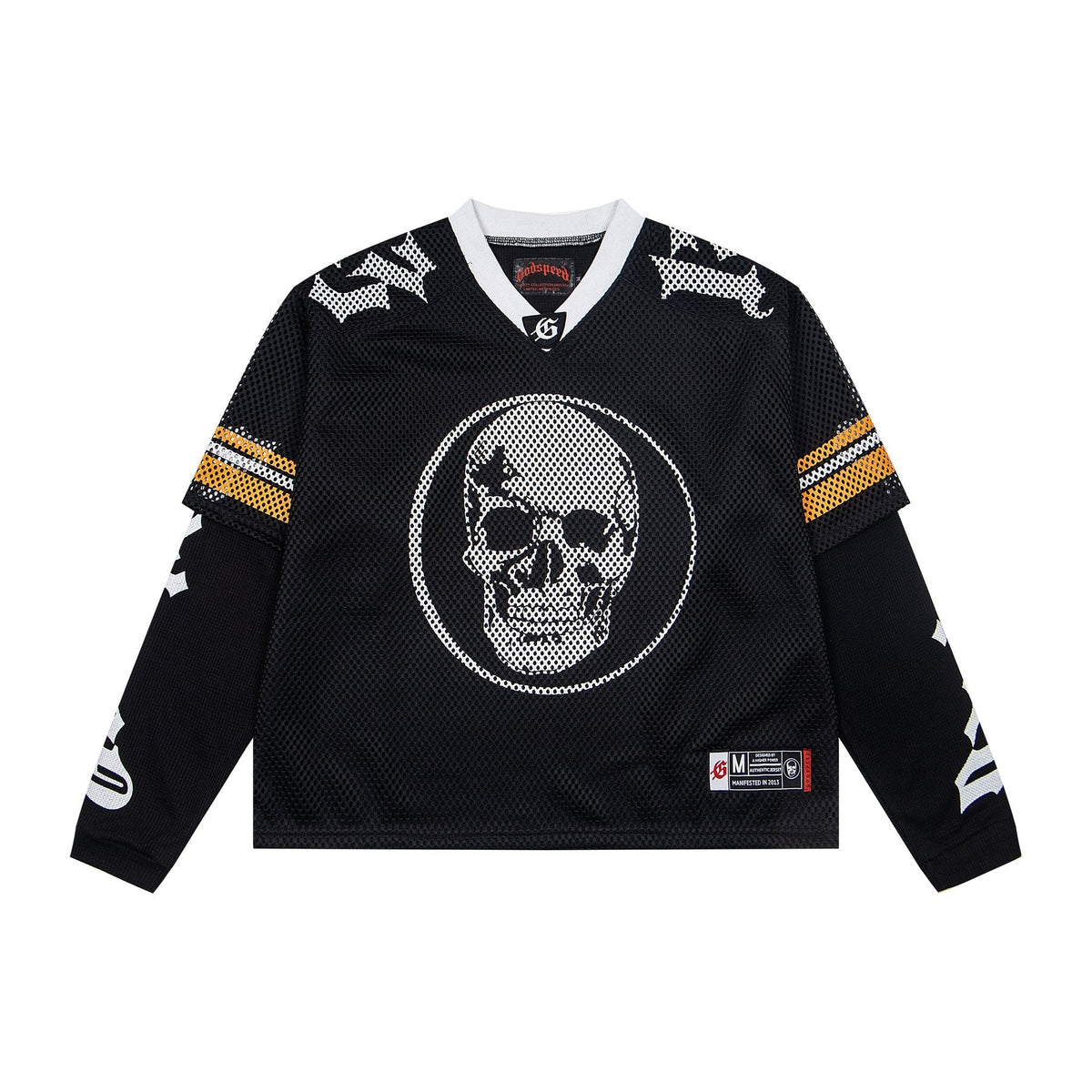 Godspeed Skull Mesh Jersey Long-Sleeve T-Shirt
