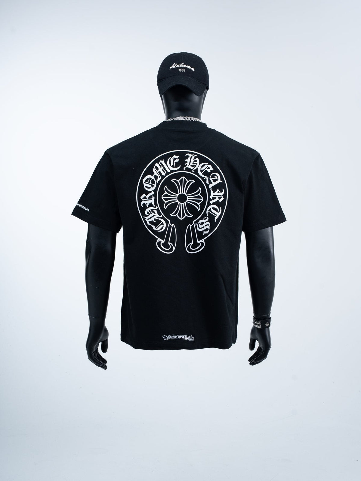 Chrome Hearts Horseshoe Graphic Pocket T-Shirt