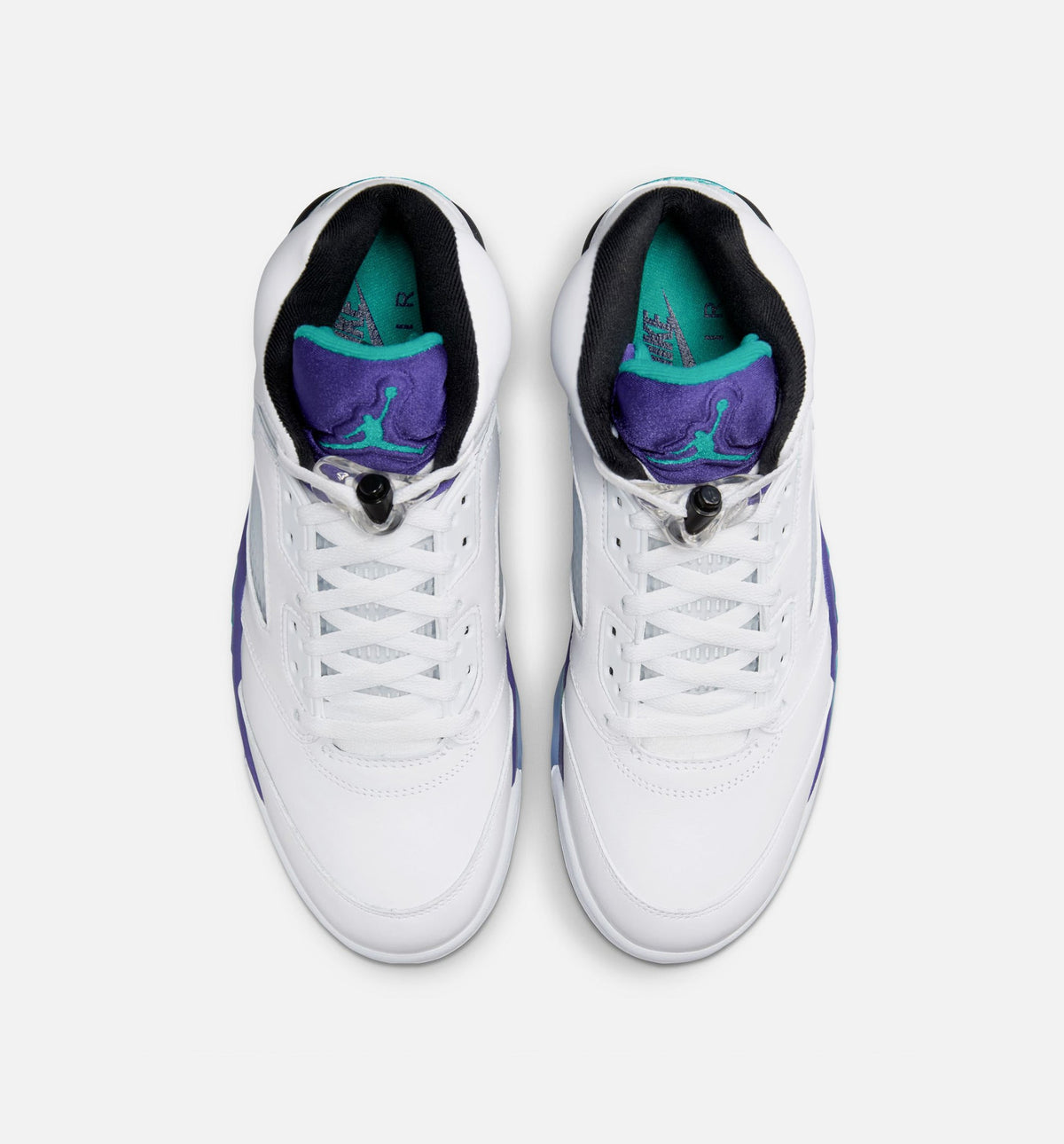 Air Jordan 5 Retro Grape Men's – White/New Emerald/Grape Ice/Black