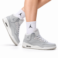 Jordan Legacy 312 High Light Grey White Sneakers