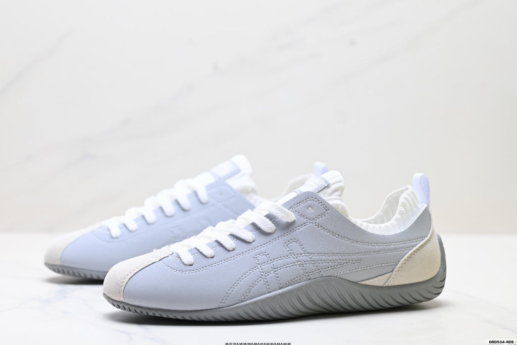Onitsuka Tiger Low Profile Runner White Silver Unisex Shoes Style 31